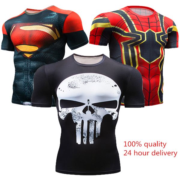 new 2019 short sleeve spot men's civil war compression t-shirt marvel clothing comics super men's t-shirt, Black;red
new 2019 short sleeve spot men's civil war compression t-shirt marvel clothing comics super men's t-shirt, Black;red