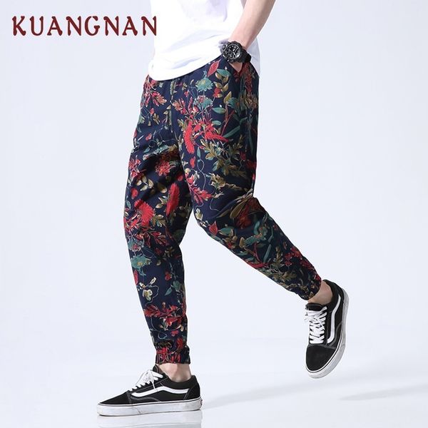 kuangnan chinese style ankle-length pants men trousers hip hop jogger pants men sweatpants japanese streetwear men pants 2019 y19073001, Black
kuangnan chinese style ankle-length pants men trousers hip hop jogger pants men sweatpants japanese streetwear men pants 2019 y19073001, Black