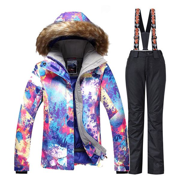 women gsou snow suit jackets and bibs winter outdoor sports snowboarding clothing sets waterproof windproof warm skiing wear
women gsou snow suit jackets and bibs winter outdoor sports snowboarding clothing sets waterproof windproof warm skiing wear