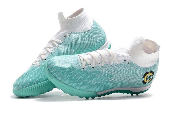 mercurial superfly vi elite cr7 ic tf indoor soccer cleats neymar designer high help trainers light blue football boots sports shoes
mercurial superfly vi elite cr7 ic tf indoor soccer cleats neymar designer high help trainers light blue football boots sports shoes