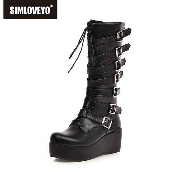 simloveyo women knee boots platform autumn winter shoes woman round toe buckle ankle booties riding print flower zipper botas, Black
simloveyo women knee boots platform autumn winter shoes woman round toe buckle ankle booties riding print flower zipper botas, Black
