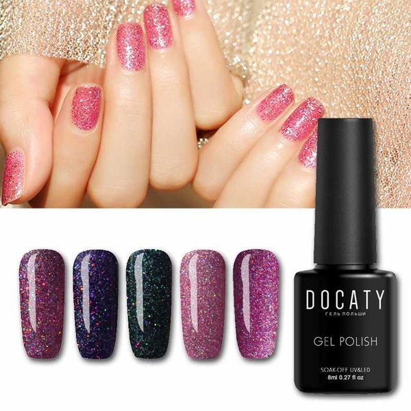 docaty uv gel nails polish glitter neon gel polish soak off uv nail led permanent enamels rainbow nail art primer, Red;pink
docaty uv gel nails polish glitter neon gel polish soak off uv nail led permanent enamels rainbow nail art primer, Red;pink