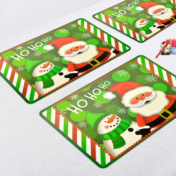 2pcs/set christmas dining table mat innovative christmas printed placemat xmas decorations home decor restaurant tableware mats
2pcs/set christmas dining table mat innovative christmas printed placemat xmas decorations home decor restaurant tableware mats
