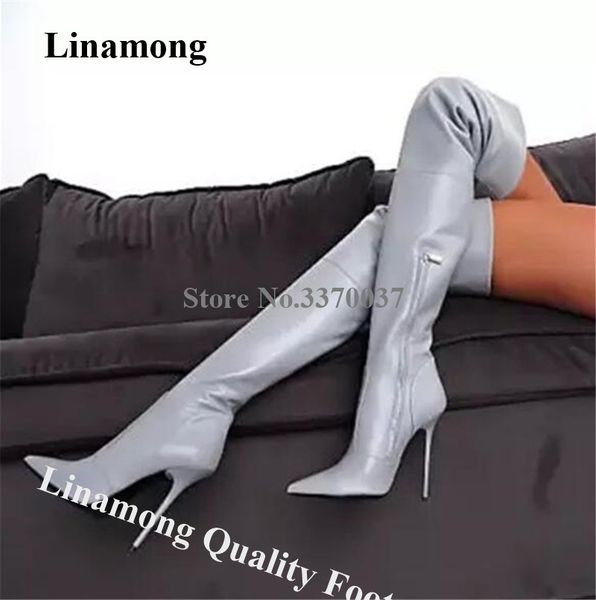 women pointed toe over knee stiletto heel boots grey purple rose red high heel thigh long boots evening dress heels shoes, Black
women pointed toe over knee stiletto heel boots grey purple rose red high heel thigh long boots evening dress heels shoes, Black