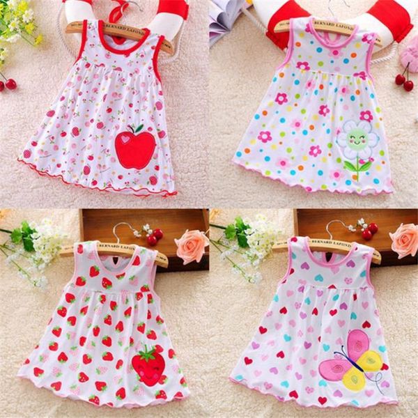 new sleeveless summer baby dress flower pattern princess dress cotton soft girls clothes for party, Red;yellow
new sleeveless summer baby dress flower pattern princess dress cotton soft girls clothes for party, Red;yellow