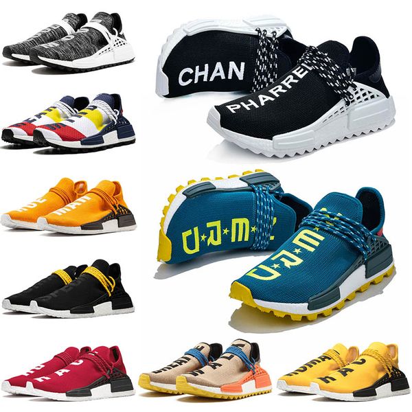 Human Race NMD Pharrell HU x Chan Mens Trainers Womens Running Shoes Triples White Black Yellow Solar Pack BBC Mens Sport Sneakers 36-47 
Human Race NMD Pharrell HU x Chan Mens Trainers Womens Running Shoes Triples White Black Yellow Solar Pack BBC Mens Sport Sneakers 36-47
