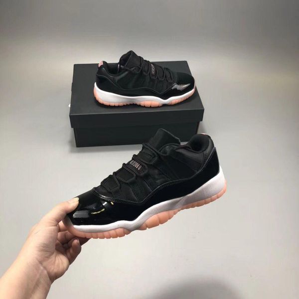 girls exclusive 11 low gs bleached coral basketball shoes 11s space jam black women sports shoes athletics sneakers come with box, White;red
girls exclusive 11 low gs bleached coral basketball shoes 11s space jam black women sports shoes athletics sneakers come with box, White;red