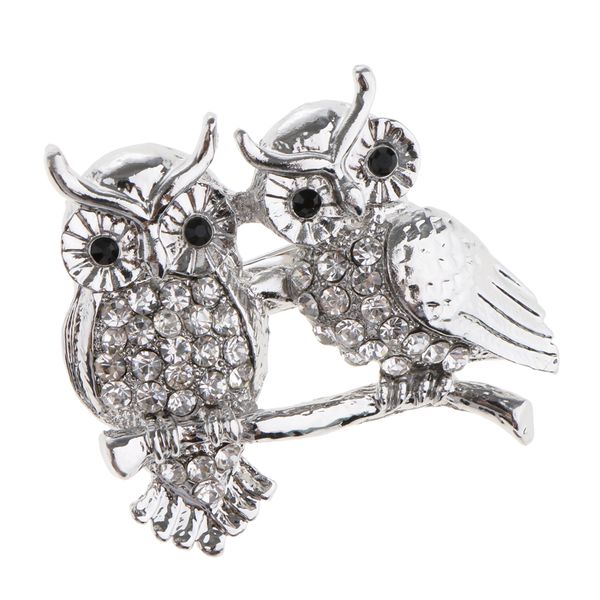 wedding bridal bouquet rhinestone crystal owl brooch pin jewelry accessories, Gray
wedding bridal bouquet rhinestone crystal owl brooch pin jewelry accessories, Gray