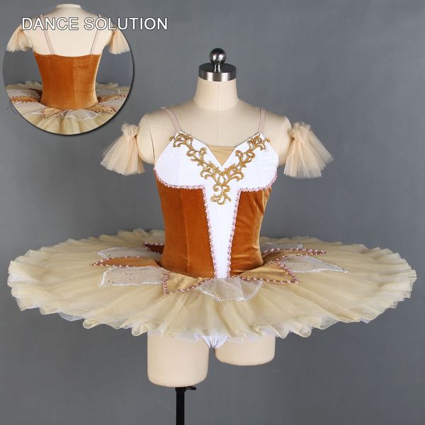 pumpkin brown ballet pancake tutu for girls ballerina dance competition costume pre-professional tutu dress bll135, Black;red
pumpkin brown ballet pancake tutu for girls ballerina dance competition costume pre-professional tutu dress bll135, Black;red