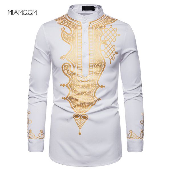 miamoom shirt men long sleeve men's casual fashion printed shirts mens dress shirts, White;black
miamoom shirt men long sleeve men's casual fashion printed shirts mens dress shirts, White;black