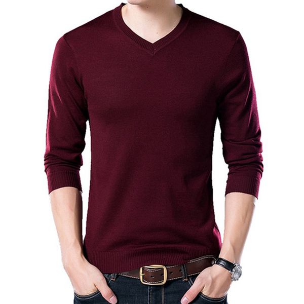 mjartoria autumn casual solid basic men sweater v-neck slim mens pullover knitting sweaters long sleeve men sweater plus size, White;black
mjartoria autumn casual solid basic men sweater v-neck slim mens pullover knitting sweaters long sleeve men sweater plus size, White;black
