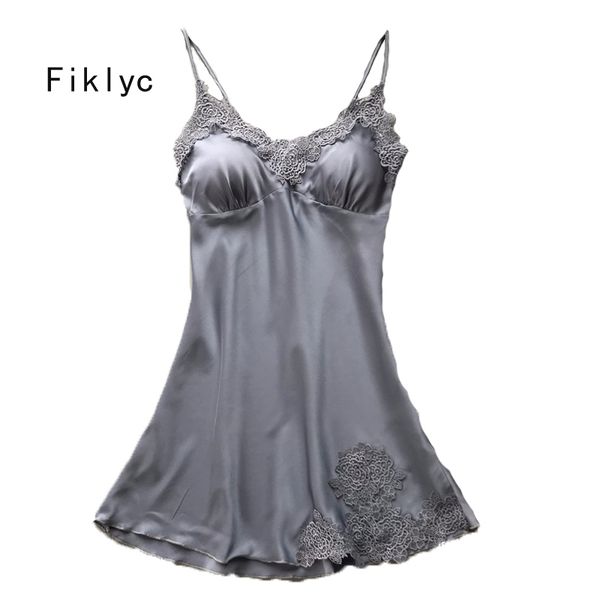 fiklyc brand lace flower sleeveless women's padded nightwear l xl three size female mini nighties summer nightgowns hot, Black;red
fiklyc brand lace flower sleeveless women's padded nightwear l xl three size female mini nighties summer nightgowns hot, Black;red
