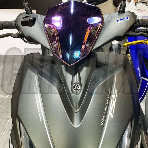 motorcycle accessories electroplate scooter modified front windshield plastic windscreen viser visor for yamaha nvx155 aerox155
motorcycle accessories electroplate scooter modified front windshield plastic windscreen viser visor for yamaha nvx155 aerox155