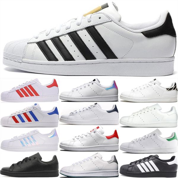 superstars stan smith men women casual shoes green black white blue red pink silver mens fashion leather shoe flats sneakers 36-44
superstars stan smith men women casual shoes green black white blue red pink silver mens fashion leather shoe flats sneakers 36-44