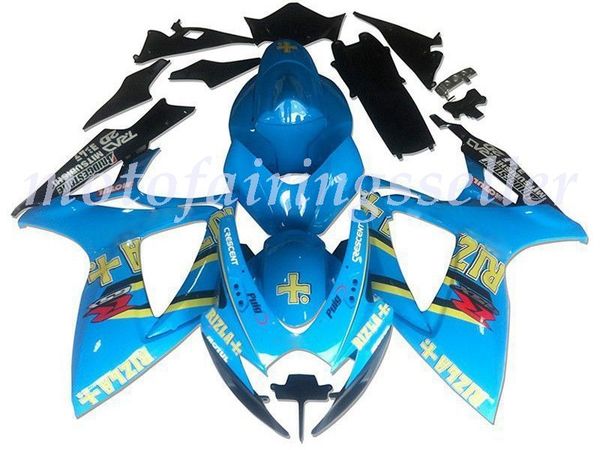 new abs plastic fairings kit fit for suzuki gsxr600 gsxr750 gsx-r600 r750 k6 2006 2007 injection mold bright blue
new abs plastic fairings kit fit for suzuki gsxr600 gsxr750 gsx-r600 r750 k6 2006 2007 injection mold bright blue