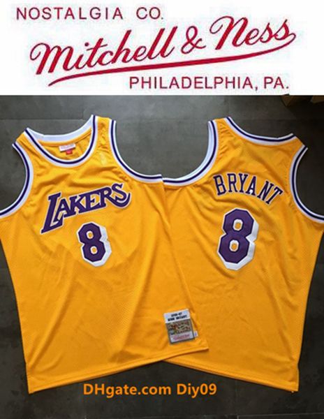 vintage 8 bryant los angeles lakers kobe bryant jersey 1996-97 golden mitchell ness hardwoods basketball jerseys, Black;red
vintage 8 bryant los angeles lakers kobe bryant jersey 1996-97 golden mitchell ness hardwoods basketball jerseys, Black;red