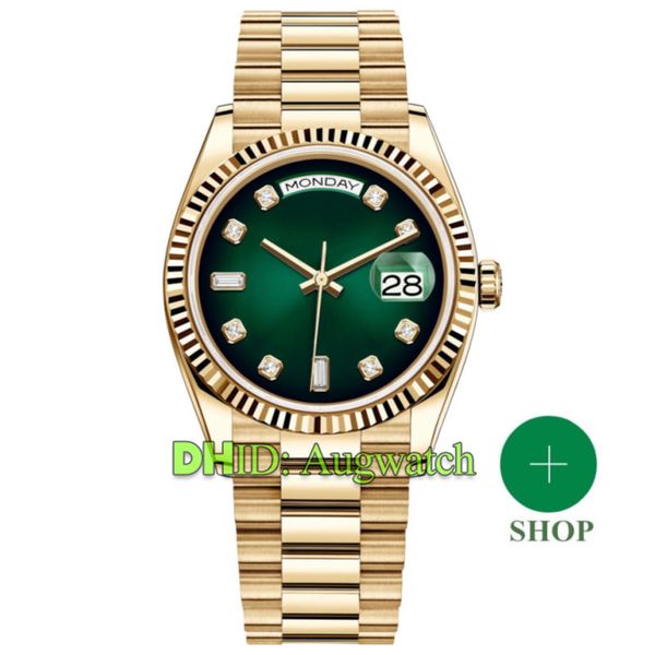 day-date luxury watch men diamond m128238-0069 automatic green dial steel case 41mm sapphire glide lock clasp strap designer wristwatches, Slivery;brown
day-date luxury watch men diamond m128238-0069 automatic green dial steel case 41mm sapphire glide lock clasp strap designer wristwatches, Slivery;brown