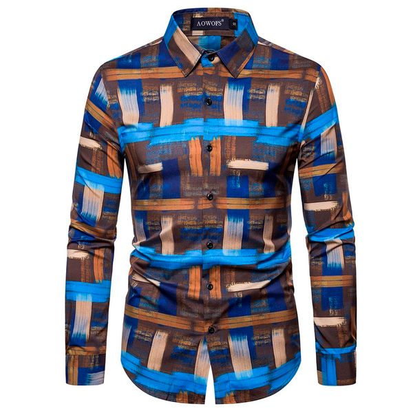 men shirt ethnic style vintage printed shirts slim long sleeves retro streetwear cotton polyester blouse stripe chemise homme, White;black
men shirt ethnic style vintage printed shirts slim long sleeves retro streetwear cotton polyester blouse stripe chemise homme, White;black
