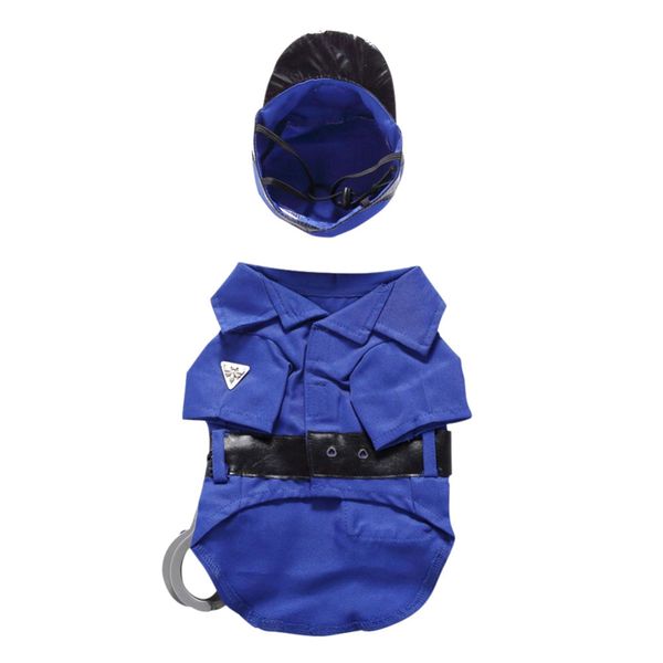 dog halloween cosplay policeman clothes set small dogs cap suit clothing shirt for pets festival party costume
dog halloween cosplay policeman clothes set small dogs cap suit clothing shirt for pets festival party costume