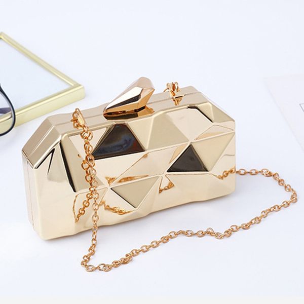 metal mini box geometry shape evening clutch bag elegent chain women handbag change purse party wedding shoulder bag gold color
metal mini box geometry shape evening clutch bag elegent chain women handbag change purse party wedding shoulder bag gold color