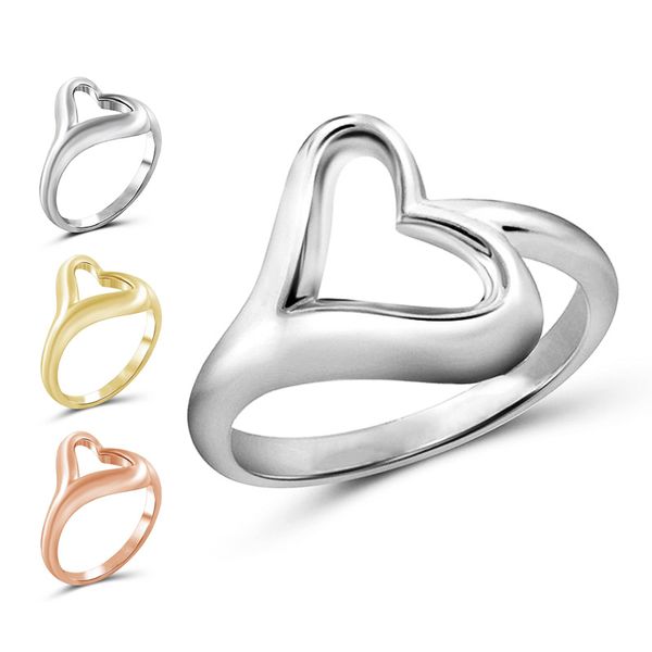 huitan simple and classic hollow out heart rings for women wedding engagement daily wear gift versatile ring new drop shipping, Slivery;golden
huitan simple and classic hollow out heart rings for women wedding engagement daily wear gift versatile ring new drop shipping, Slivery;golden