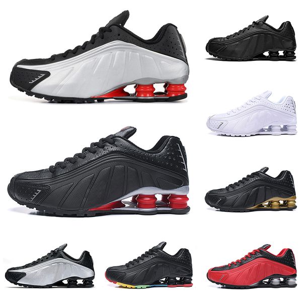 Shox R4 OG Mens Running Shoes Triple White Black Zapatillas Hombre Breathable Trainers chaussure homme fashion Athletic Sports Sneakers
Shox R4 OG Mens Running Shoes Triple White Black Zapatillas Hombre Breathable Trainers chaussure homme fashion Athletic Sports Sneakers