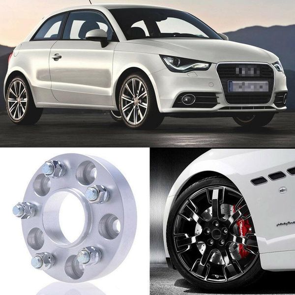 2pcs 25mm thick pcd 5x100 57.1cb aluminum wheel spacers adapters for audi a1 
2pcs 25mm thick pcd 5x100 57.1cb aluminum wheel spacers adapters for audi a1