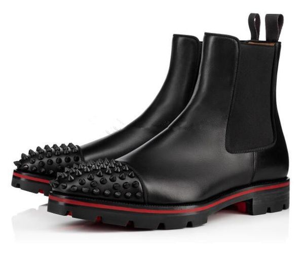 elegant winter fashion melon men red bottom ankle boots bottes black genuine leather man cool cowboy booty with box
elegant winter fashion melon men red bottom ankle boots bottes black genuine leather man cool cowboy booty with box