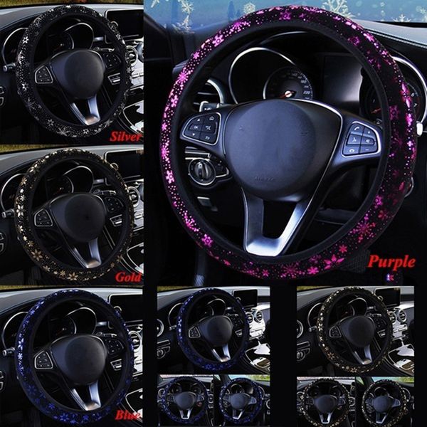1pc car steering wheel covers universal season snowflake sparkled anti-slip car truck cover auto product accessories
1pc car steering wheel covers universal season snowflake sparkled anti-slip car truck cover auto product accessories