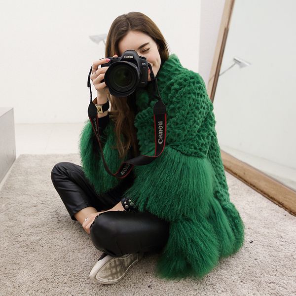 natural fur and mongolia sheep fur patchwork winter coats women stand collar loose fit real coat outerwear 2017 new, Black
natural fur and mongolia sheep fur patchwork winter coats women stand collar loose fit real coat outerwear 2017 new, Black