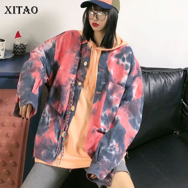 xitao hit color plus size jacket women fashion new 2019 autumn single breast print pocket elegant small fresh casual coat xj1994, Black;brown
xitao hit color plus size jacket women fashion new 2019 autumn single breast print pocket elegant small fresh casual coat xj1994, Black;brown
