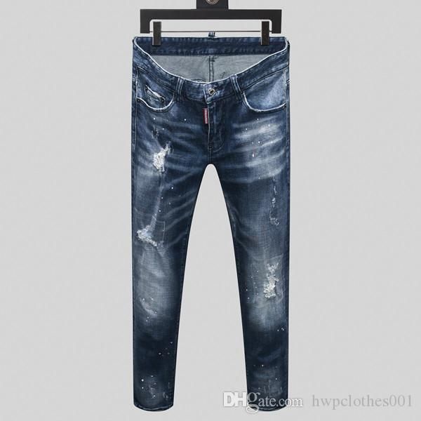 2020 новый mens конструктора джинса мото- mens бегунов нашивка jeans рваных street fashion jeans hole slim тощего, Blue
2020 новый mens конструктора джинса мото- mens бегунов нашивка jeans рваных street fashion jeans hole slim тощего, Blue