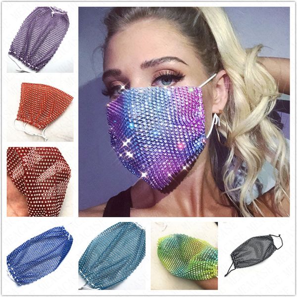fashion bling bling fishing net face mask dustproof washable reuse mask crystal protective mouth covers women masks d62314, Black;white
fashion bling bling fishing net face mask dustproof washable reuse mask crystal protective mouth covers women masks d62314, Black;white