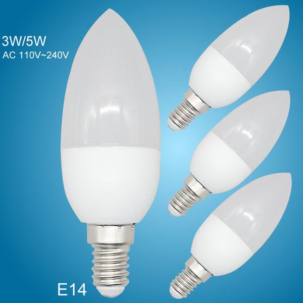 Светодиодная лампа-свеча E14 SMD2835 3W 5W Теплый белый холодный белый кристалл Лампа AC 110V 220V Светодиодная лампа-свеча
Светодиодная лампа-свеча E14 SMD2835 3W 5W Теплый белый холодный белый кристалл Лампа AC 110V 220V Светодиодная лампа-свеча