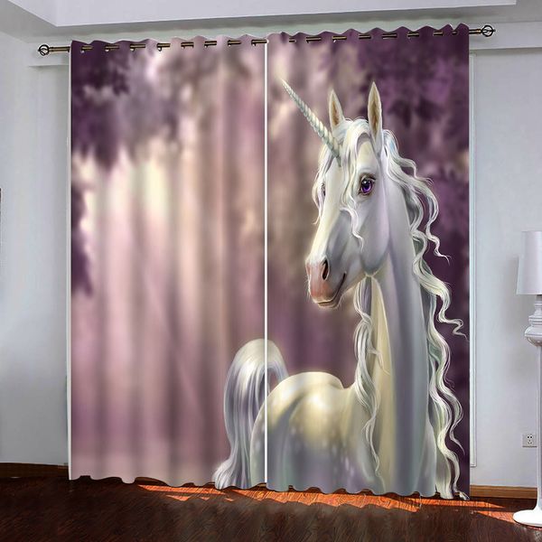 customized size luxury 3d curtain pink horse curtains balcony thickened windshield blackout curtains
customized size luxury 3d curtain pink horse curtains balcony thickened windshield blackout curtains