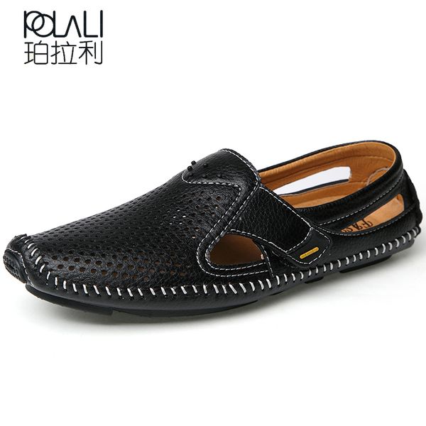 polali men's sandals classics handmade genuine cow leather retro casual summer shoes leisure sandals for men, Black
polali men's sandals classics handmade genuine cow leather retro casual summer shoes leisure sandals for men, Black