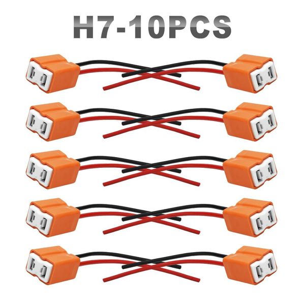 jgaut 10 pieces ceramics female connector wire h4 h7 9005 hb3 9006 hb4 replacement headlight repair bulb holder
jgaut 10 pieces ceramics female connector wire h4 h7 9005 hb3 9006 hb4 replacement headlight repair bulb holder