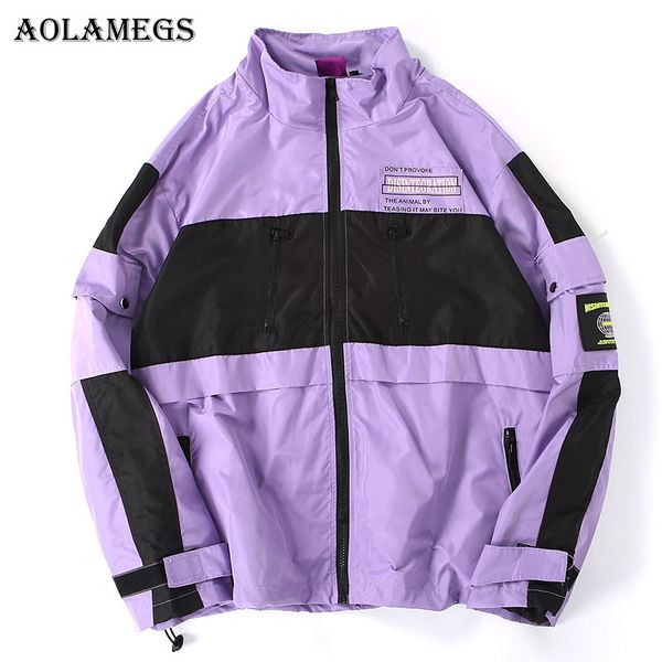 aolamegs jackets men patchwork block jacket tracksuit high street coats hip hop fashion casual hip hop male streetwear windproof, Black;brown
aolamegs jackets men patchwork block jacket tracksuit high street coats hip hop fashion casual hip hop male streetwear windproof, Black;brown