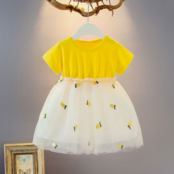 new summer toddler baby girl dress short sleeve printed leisure princess dressed for girl mesh tutu dress girl clothes, Red;yellow
new summer toddler baby girl dress short sleeve printed leisure princess dressed for girl mesh tutu dress girl clothes, Red;yellow