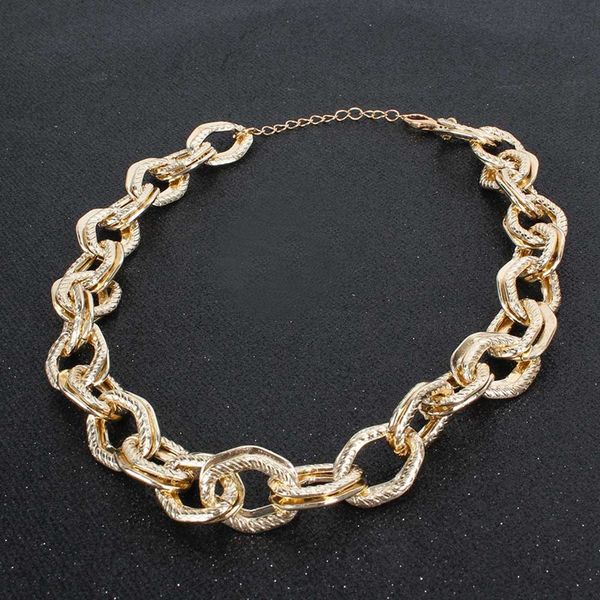 luxury necklace hollow lock pendant golden slivery aluminium necklaces women men fashion punk jewelry gift, Silver
luxury necklace hollow lock pendant golden slivery aluminium necklaces women men fashion punk jewelry gift, Silver
