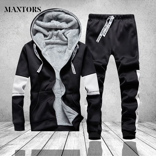 winter casual hooded men coat brand two pieces mens clothes thick hooded hoodies jacket + pant warm male sportswear tracksuit, Tan;black
winter casual hooded men coat brand two pieces mens clothes thick hooded hoodies jacket + pant warm male sportswear tracksuit, Tan;black