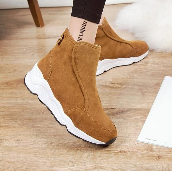 designer 2019 winter new luxury wild australian snow boots female short tube student boots plus velvet warm cotton shoes martin boots, Black
designer 2019 winter new luxury wild australian snow boots female short tube student boots plus velvet warm cotton shoes martin boots, Black
