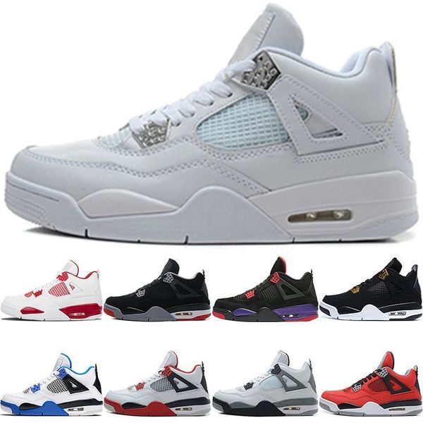 basketball shoes 4 4s men raptors pure money bred royalty black white cement fire toro bravo red mens sport sneaker size 8-13
basketball shoes 4 4s men raptors pure money bred royalty black white cement fire toro bravo red mens sport sneaker size 8-13