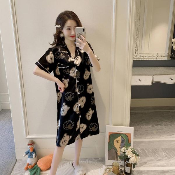 мультфильм симпатичные печати nightgown лето с коротким рукавом пижамы v-образным вырезом повседневные девушки nightdress дамы sleepshirts, Black;red
мультфильм симпатичные печати nightgown лето с коротким рукавом пижамы v-образным вырезом повседневные девушки nightdress дамы sleepshirts, Black;red