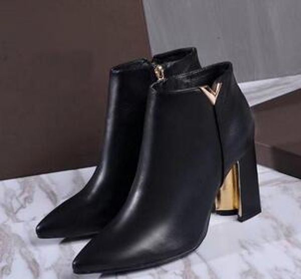 fashion new womens ladies winter ankle genuine leather boots luxury shoes lvs designer 9.5cm high heel pointed toes slip-on black shoes
fashion new womens ladies winter ankle genuine leather boots luxury shoes lvs designer 9.5cm high heel pointed toes slip-on black shoes