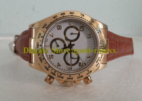 watches for men chronograph valjoux 7750 eta bp gold watch mens panda cosmograph leather strap sports 116518 wristwatches, Slivery;brown
watches for men chronograph valjoux 7750 eta bp gold watch mens panda cosmograph leather strap sports 116518 wristwatches, Slivery;brown
