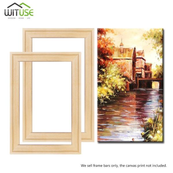 wituse natural wood frame bars diy picture frame p for canvas oil painting home decoration solid wooden kit
wituse natural wood frame bars diy picture frame p for canvas oil painting home decoration solid wooden kit