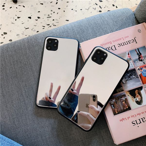 high transparency makeup mirror back soft tpu edge mobile phone case cover for iphone 11 pro max 7 8 plus x xr 
high transparency makeup mirror back soft tpu edge mobile phone case cover for iphone 11 pro max 7 8 plus x xr