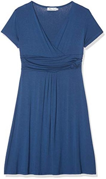 glamour empire women's knee length short sleeve jersey skater summer dress 108, Black;gray
glamour empire women's knee length short sleeve jersey skater summer dress 108, Black;gray