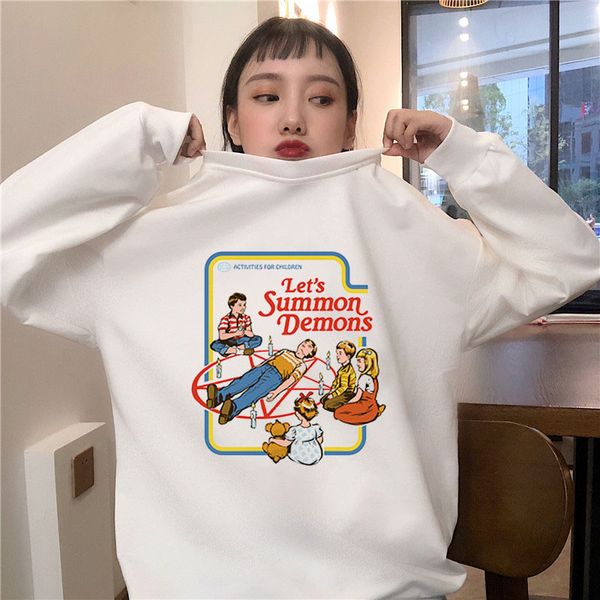 fashion funny vintage 2018 new women sweatershirt sleeve let's summer demons graphic harajuku summer tumblr sweatershirt, Black
fashion funny vintage 2018 new women sweatershirt sleeve let's summer demons graphic harajuku summer tumblr sweatershirt, Black